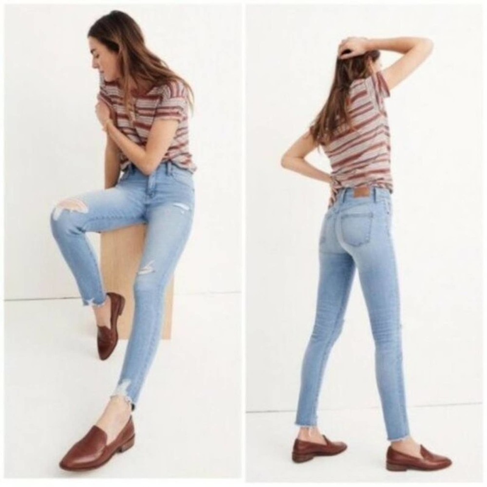 MADEWELL 9" High Rise Skinny Jeans Ontario {Z17}